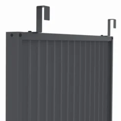 Pergola édition collector persiennes verticales toit rétractable 3x4 M 4 pans modulables gris anthracite