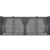 Pergola édition intégrale moustiquaire toit rétractable 3x6 M et 6 rideaux gris