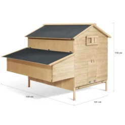Poulailler XXL avec pondoir