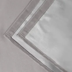 Rideaux occultants thermiques gris clair