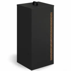 Réservoir à granulés rangement à pellets intérieur 55 kg avec jauge transparente