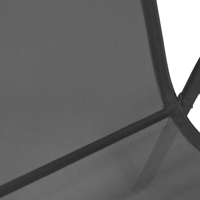 Salon de jardin bois et gris anthracite avec table extensible et 12 chaises
