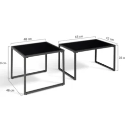 Salon de jardin d'angle bas 8 personnes gris