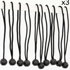 Sandows express pour bâches : lot de 30