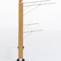 Séchoir design imitation bois pliable