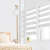 Stores jour nuit blancs 40 x 170 cm