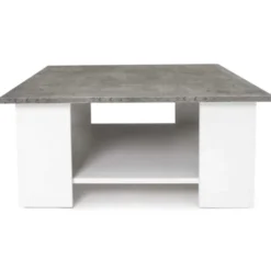 Table de salon imitation béton
