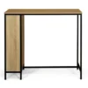Table haute avec tabourets pour 2 style industriel