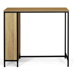 Table haute avec tabourets pour 2 style industriel