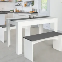 Table à manger avec banc 4 personnes