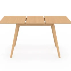 Table à manger extensible 4-8 places 110-150 cm effet bois