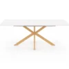 Table à manger extensible rectangle 6-10 personnes bois