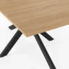 Table à manger industrielle 160 cm