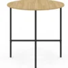 Table ronde industrielle 4 personnes 80 cm
