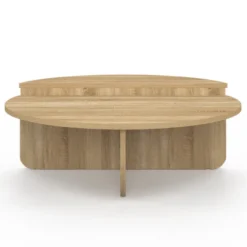 Tables basses rondes hêtre