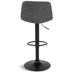 Tabourets réglables en hauteur gris