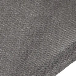 Toile ombrage rectangulaire haute densité gris 4x6 m