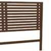 Tête de lit en lattes coloris bois vieilli 160 cm
