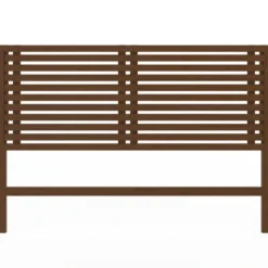 Tête de lit en lattes coloris bois vieilli 160 cm