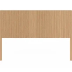 Tête de lit sur pied effet lattes 160 cm