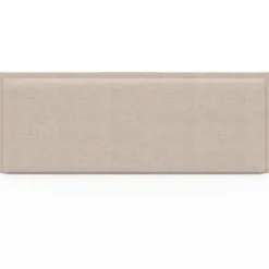 Tête de lit suspendue en tissu lin beige de 160 cm