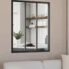Verrière atelier 3 vitrages métal noir et verre trempé